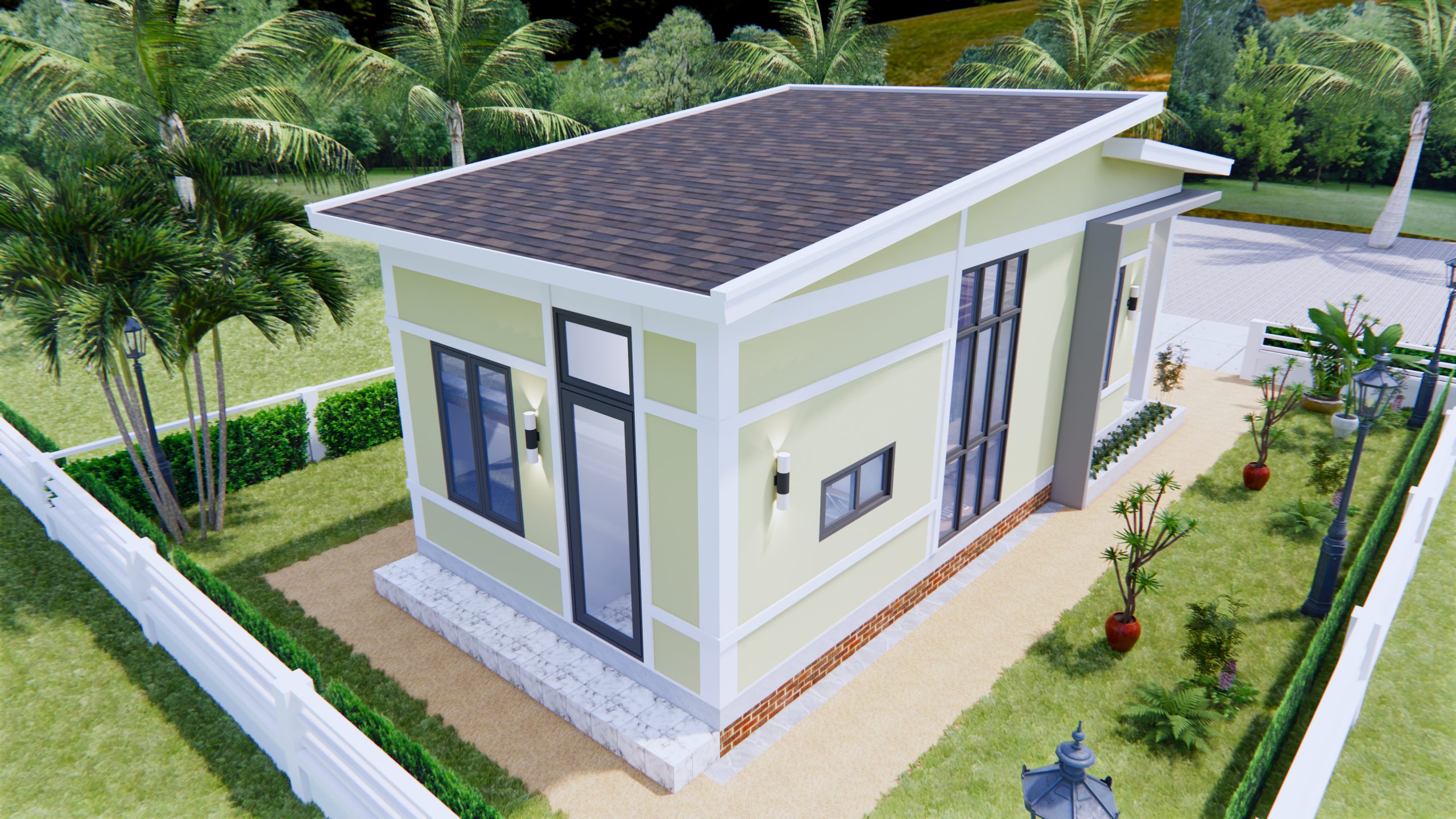 Small House Design Idea 4x9 Meters (36sq.m)