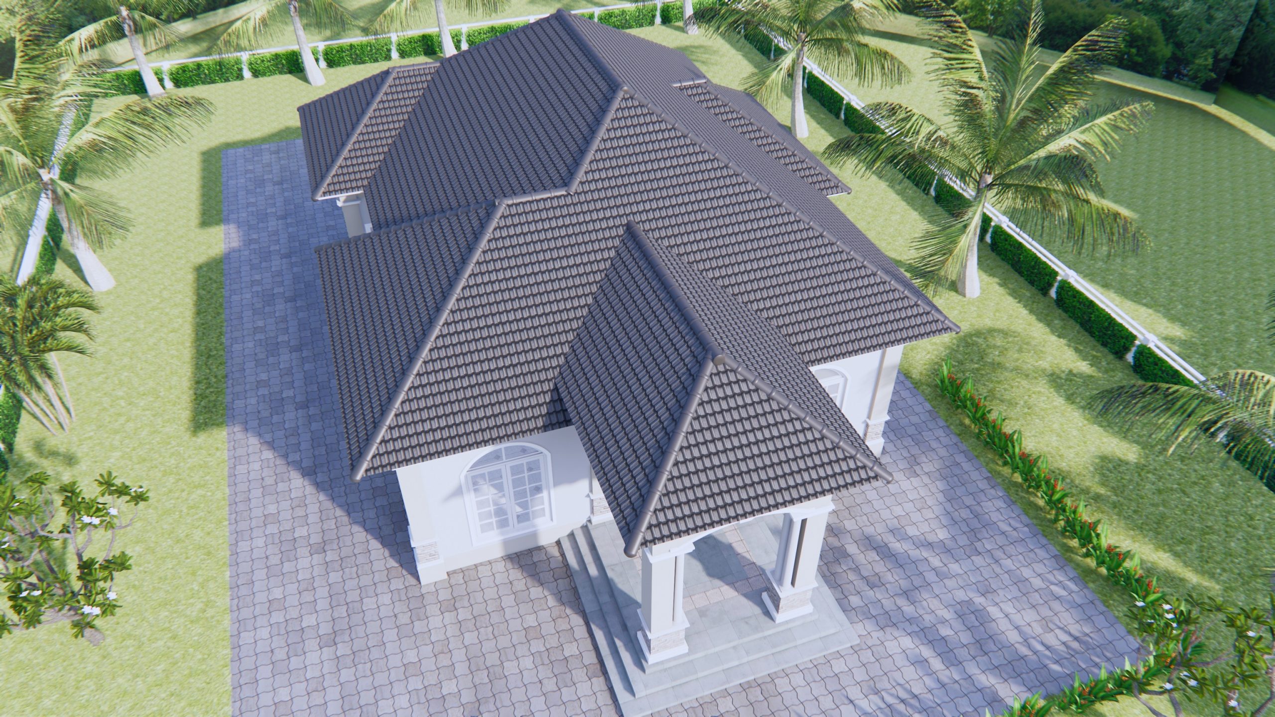 Contemporary House 33x54 feet 10x16 meter 3 Beds 4