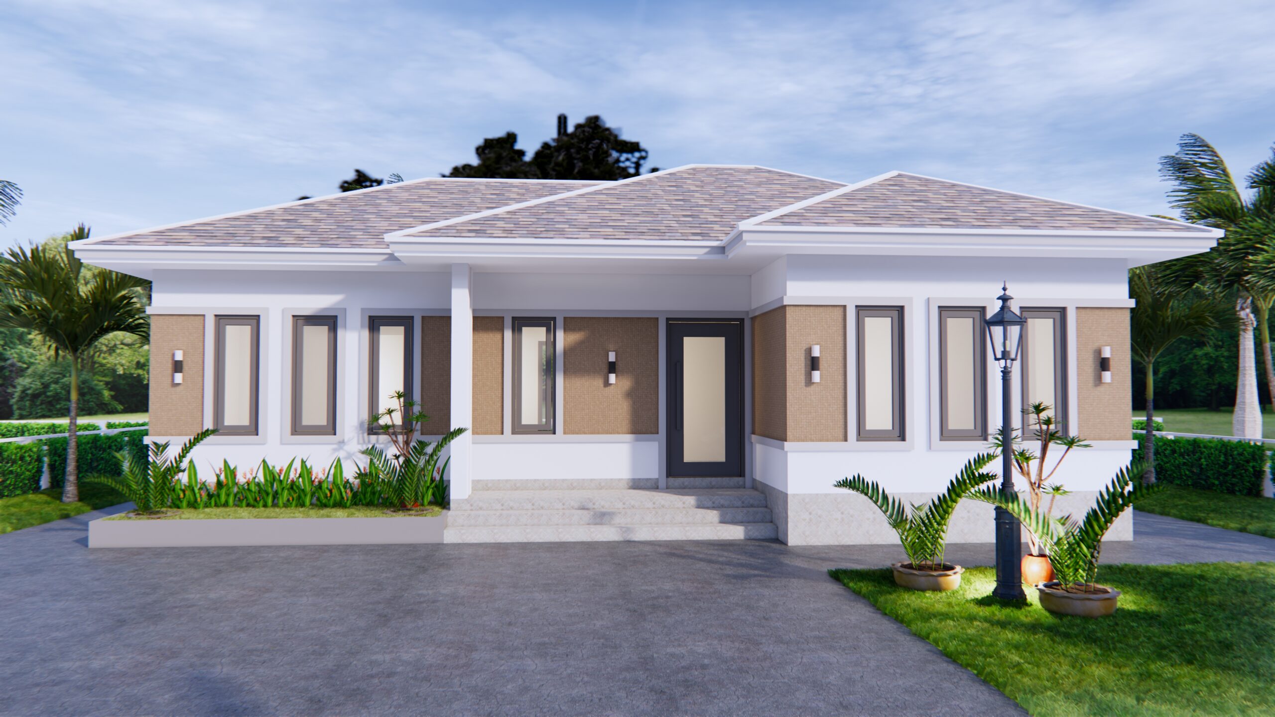 Modern Farmhouse Designs 12x8 Meters 40x26 Feet 