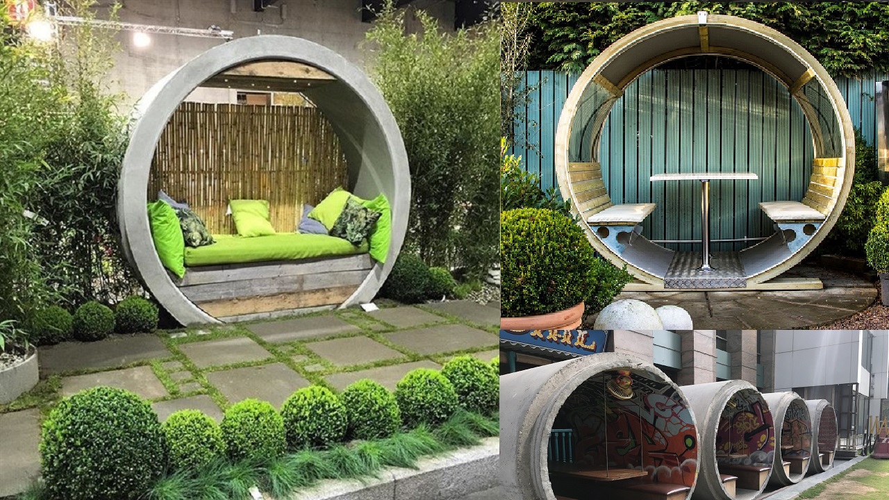 Concrete Pipe Ideas for Your Garden Cool and Affordable