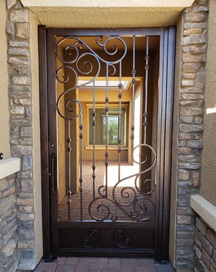 Iron Gate Design 30 small iron gates for your home - Pro Home DecorS